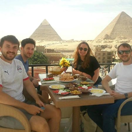 Golden Pyramids View Guest House Kafret el-Gabal Buitenkant foto