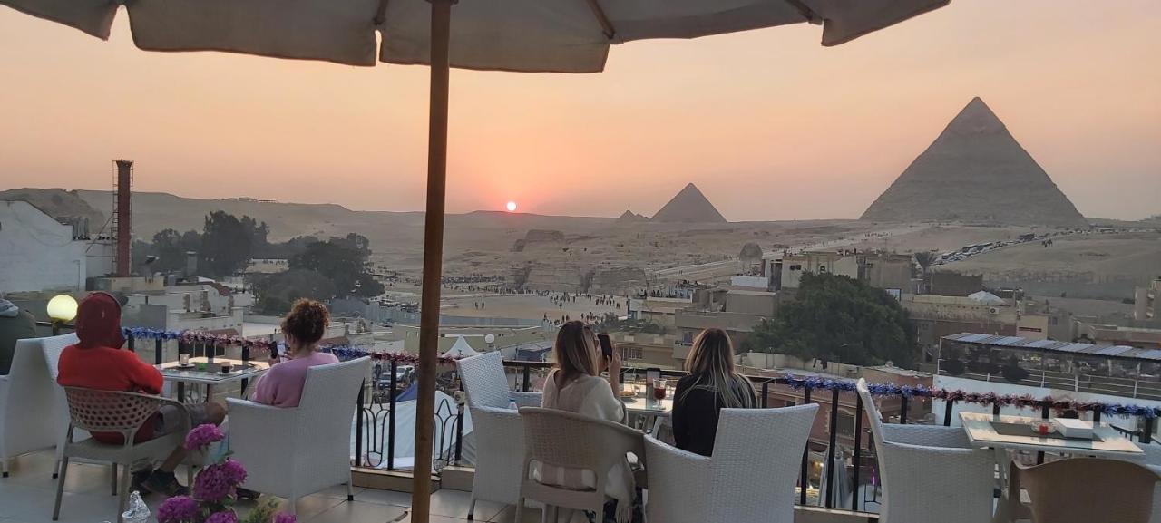 Golden Pyramids View Guest House Kafret el-Gabal Buitenkant foto