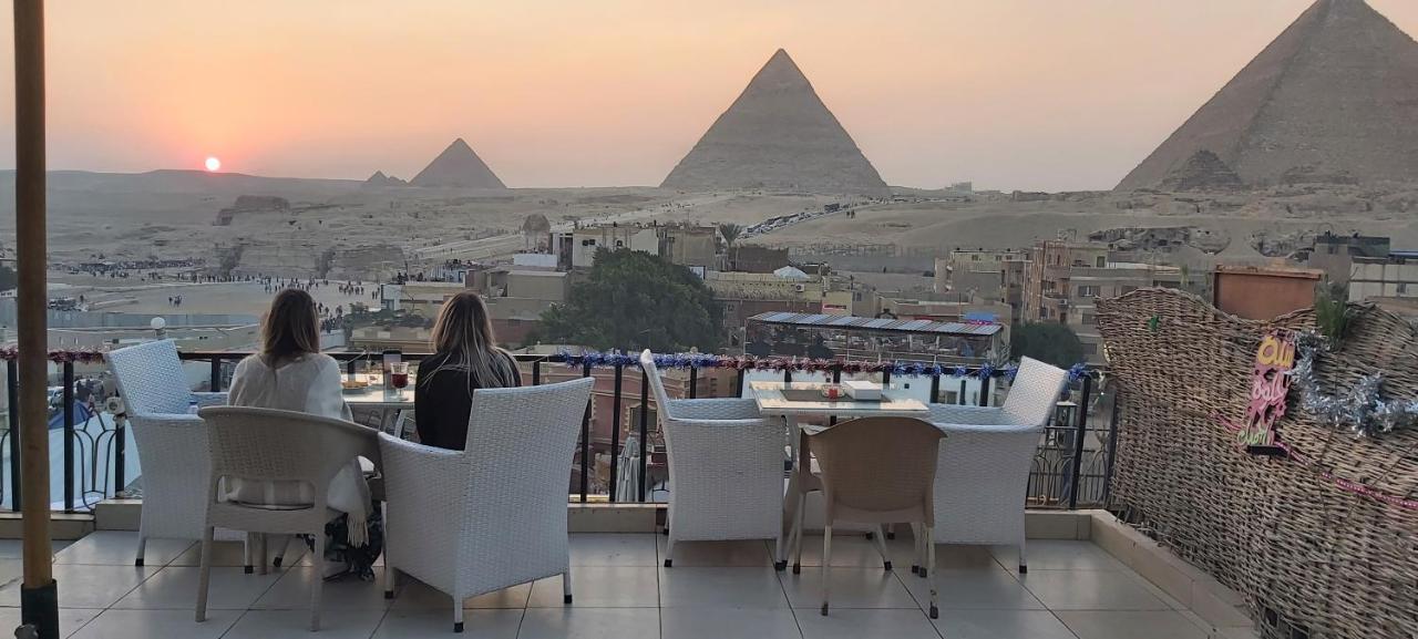 Golden Pyramids View Guest House Kafret el-Gabal Buitenkant foto