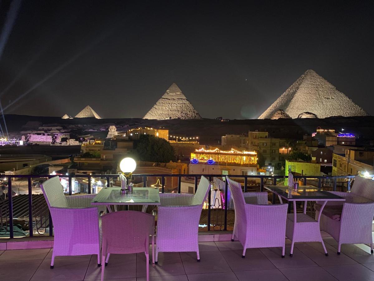 Golden Pyramids View Guest House Kafret el-Gabal Buitenkant foto